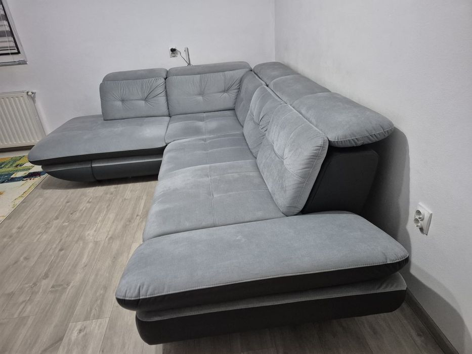 Coltar extensibil stânga STRATUS  dimensiuni  295/234 cm