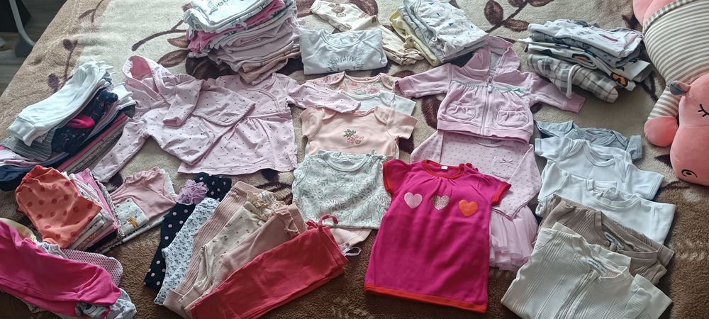 Огромный пакет вещей новорожденную