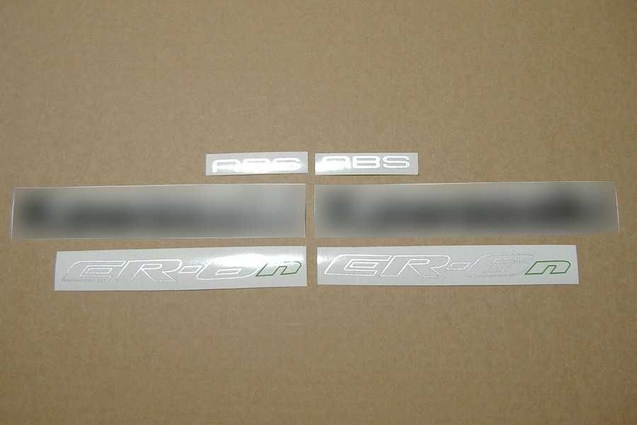 Стикери Kawasaki ER-6n 2006г.-2008г. кавазаки ер6н лепенки er6n нейкед