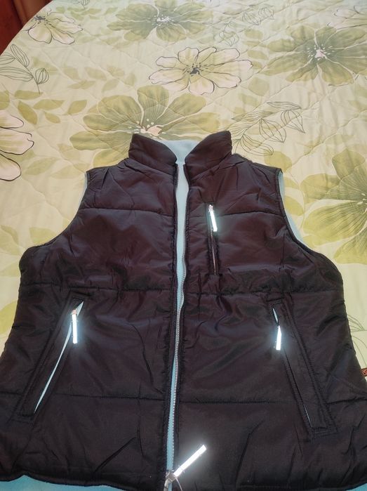 Чисто нова дамска двулицева грейка с полар