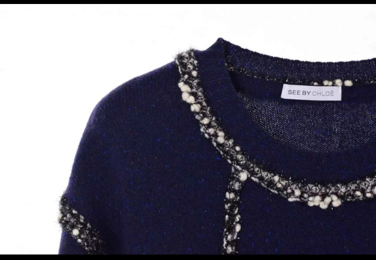 See by Chloe -плетене рокля