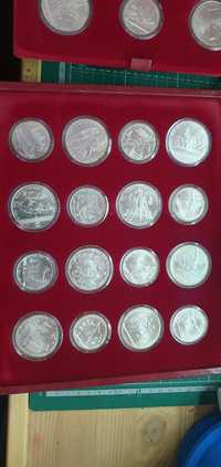 Продам монеты, в серебре (олимпиада 80)