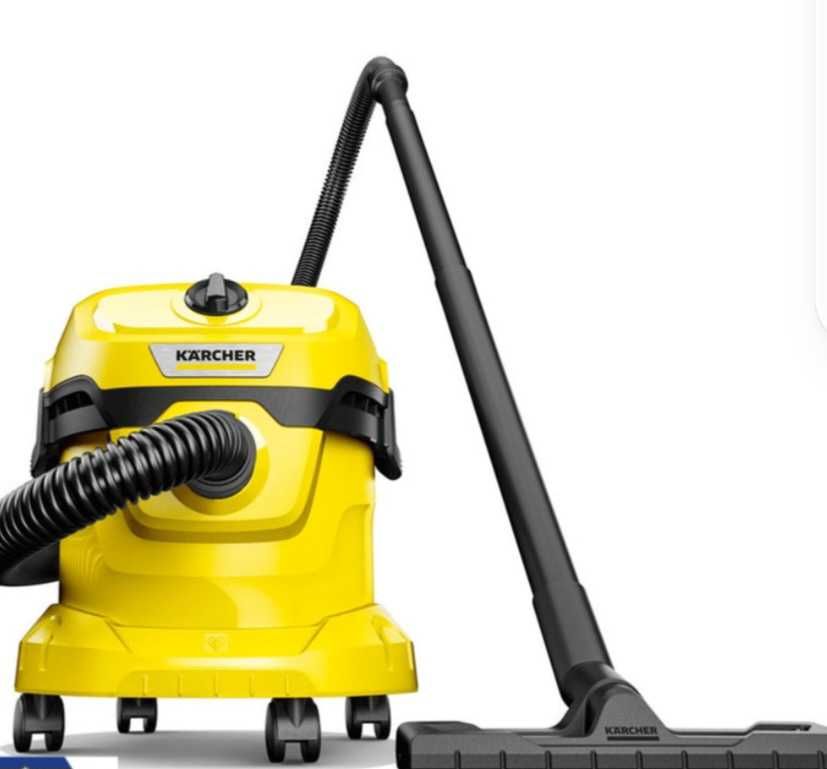 Прахосмокачка Karcher WD2 plus  за мокро и сухо почистване в гаранция.