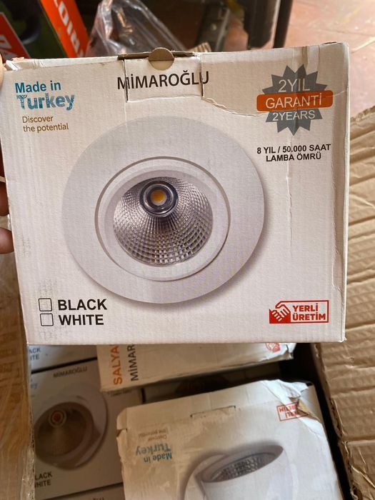 Споты большие 45w турецкого пройзводста,теплый свет.