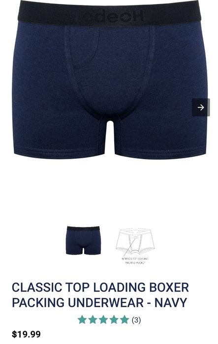 Boxeri RodeoH navy