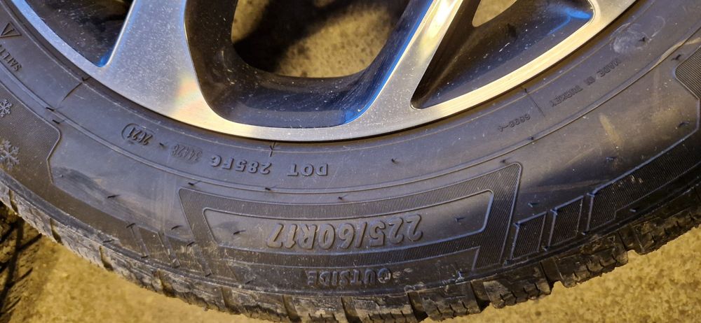Jante / set de roti originale Kia Sportage Hyundai Tucson 225 60 17