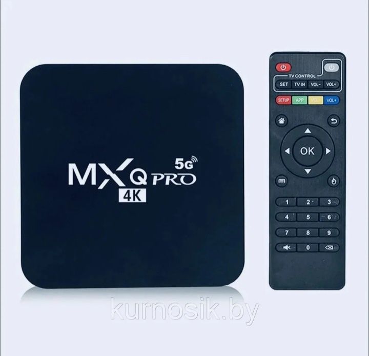 Цифровая приставка смарт ТВ на Android MXQ PRO 4K. Приставка смарт Тв.