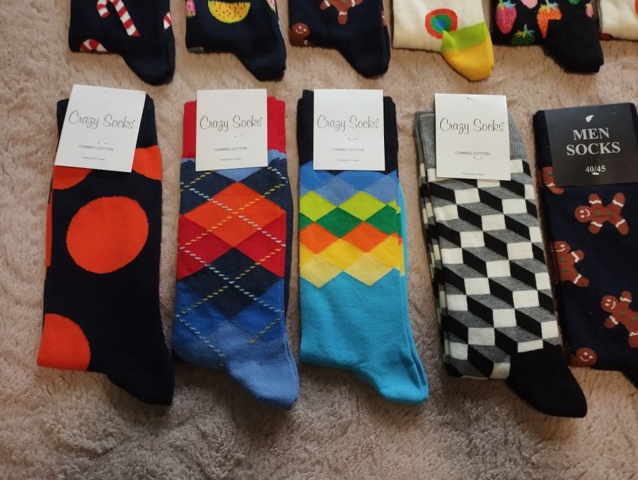 Лот от 15 бр. нови чорапи мъжки