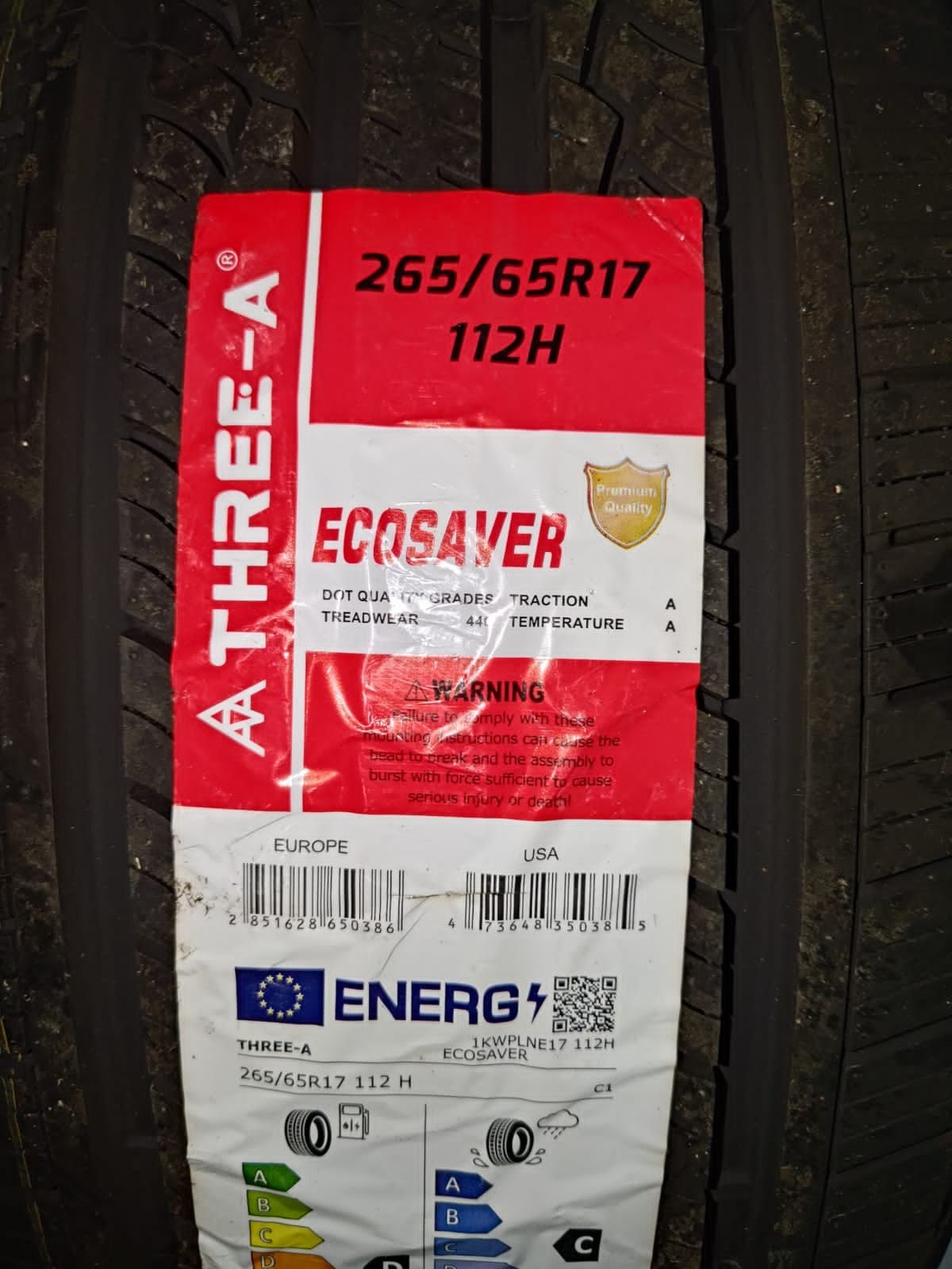 Three-A 265/65R17 Ecosaver