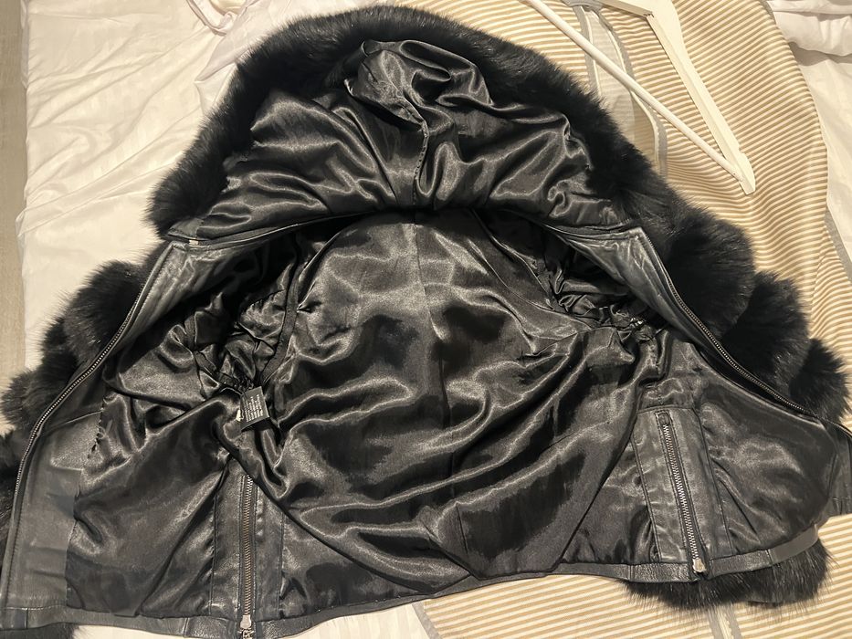 geaca din blana naturala