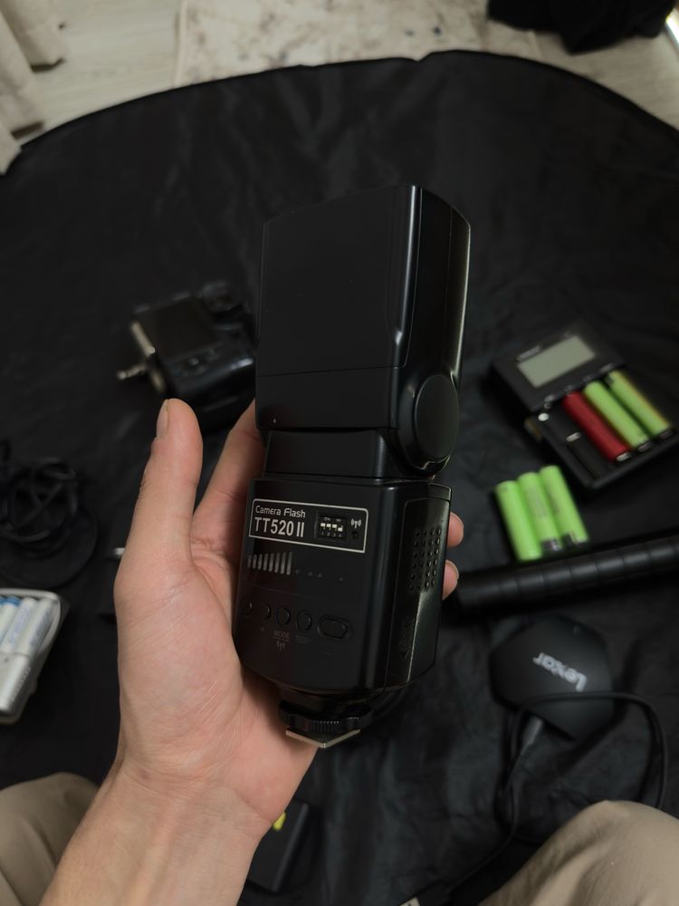 Godox tt600 и синхронизатор godox Xpro