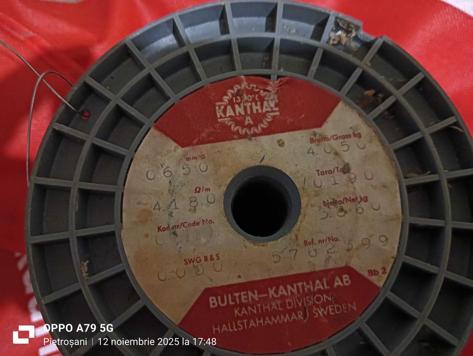 Nichelina diametrul 0,65