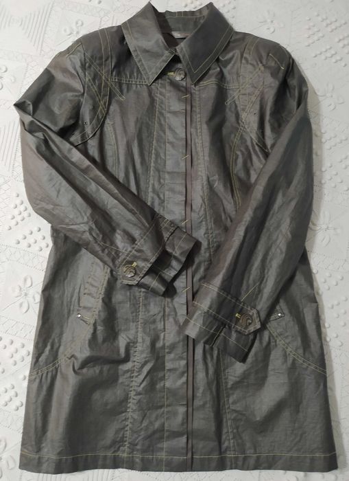 Оригинално манто Easy Comfort - №46 (XL). Промазана шлиферна материя