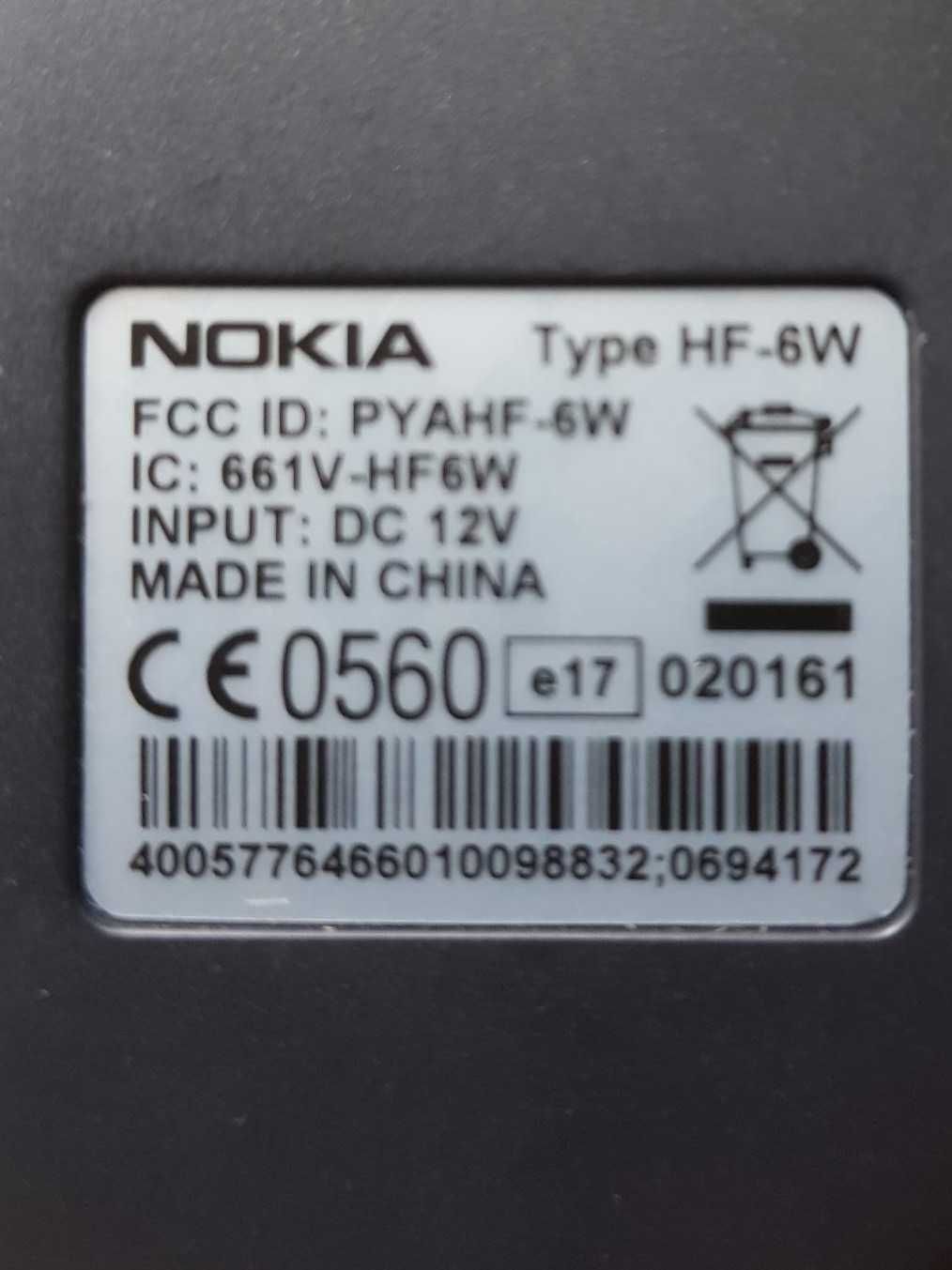 Dispozitiv auto hands-free Nokia HF-6W tehnologie Bluetooth
