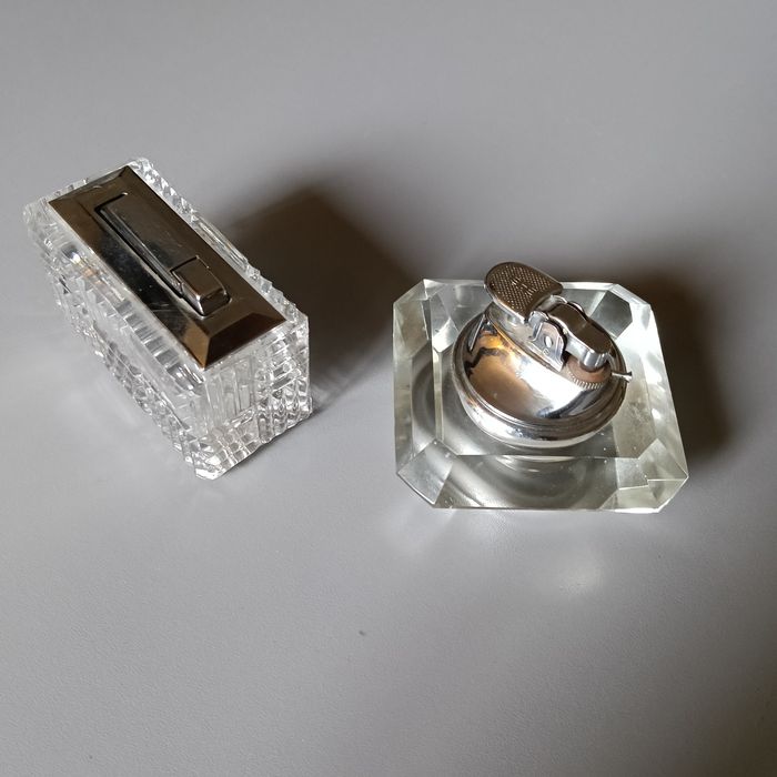 Brichete de colectie din sticla/cristal - de masa/birou