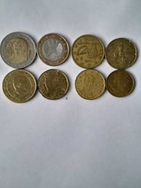 Евро монети от 2002г.