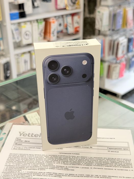 Apple iPhone 17 Pro 256GB Чисто Нов!