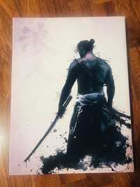tablou canvas samurai