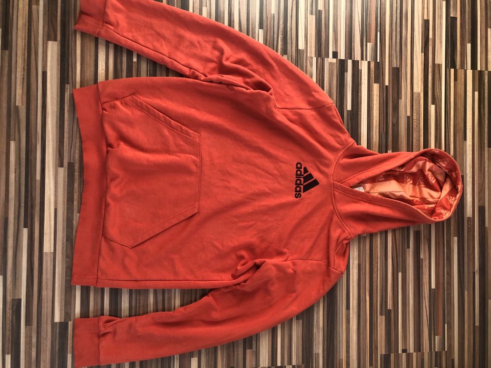 Hanorac Adidas portocaliu