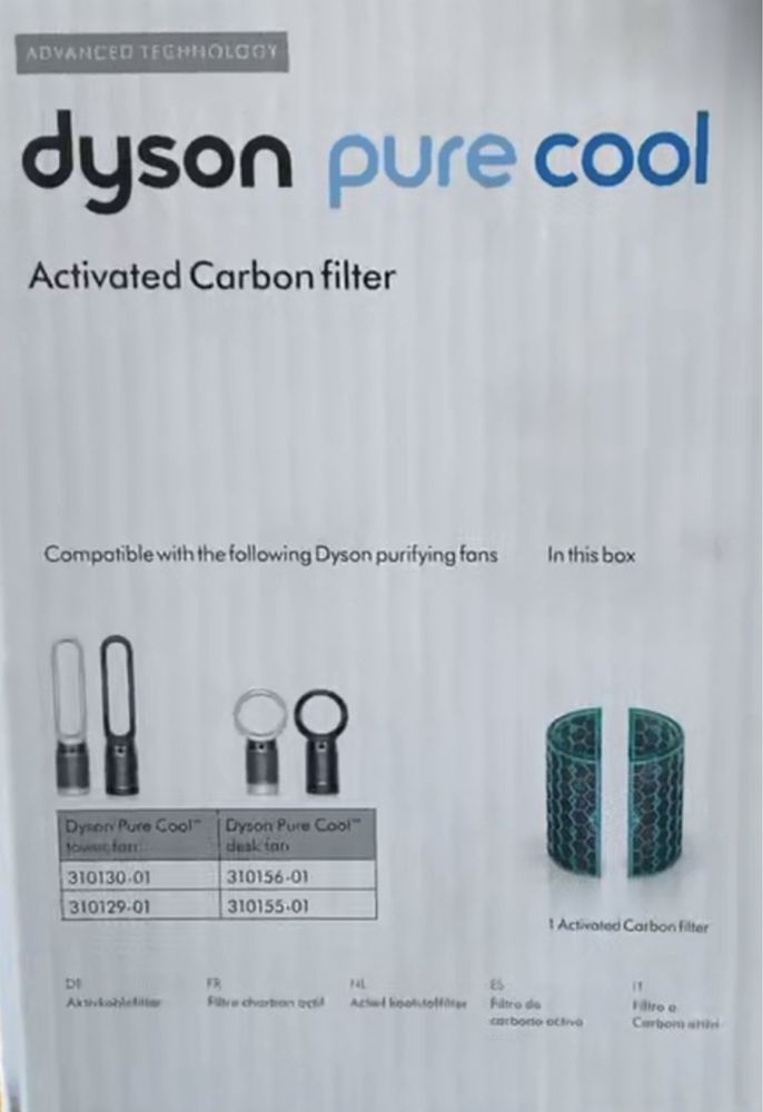 Filtru carbune activ Dyson purificator Air Cool