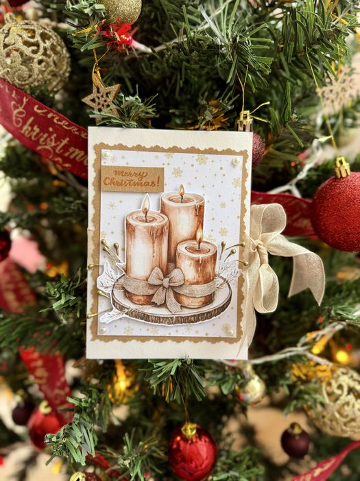 Ръчно изработени Коледни картички