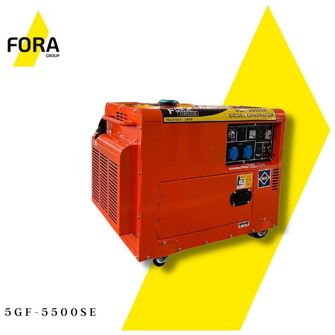 Генератор дизельный FORA 5GF-5500SE (5KW) от FORA GROUP