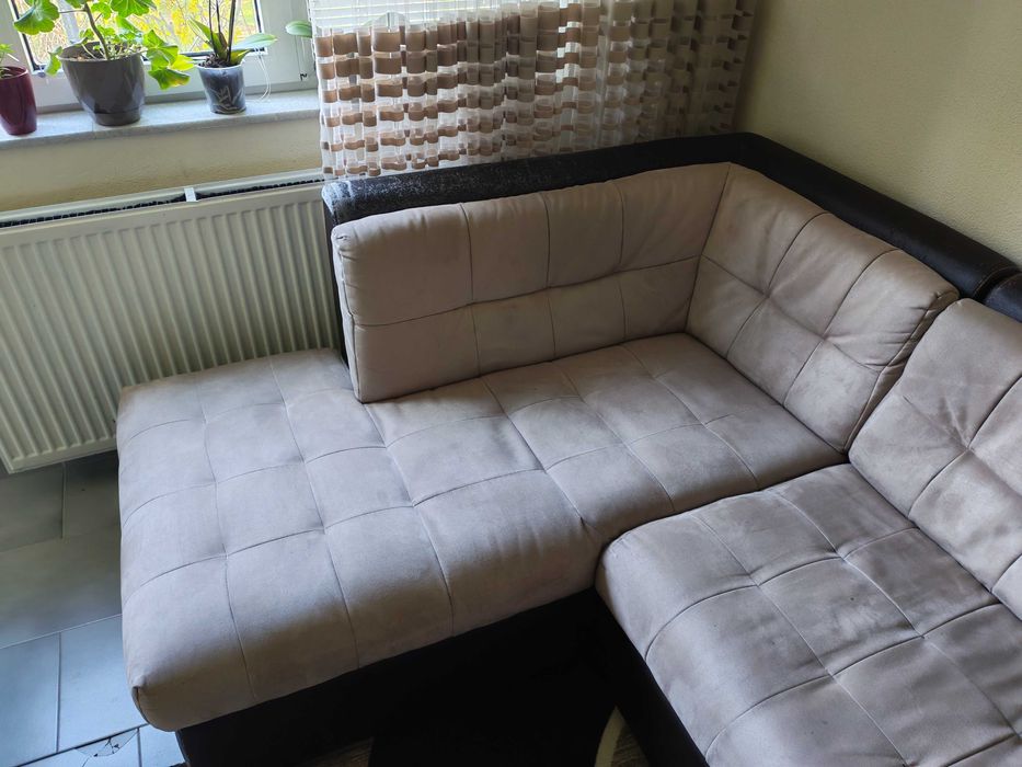 Разтегателен диван с ракла