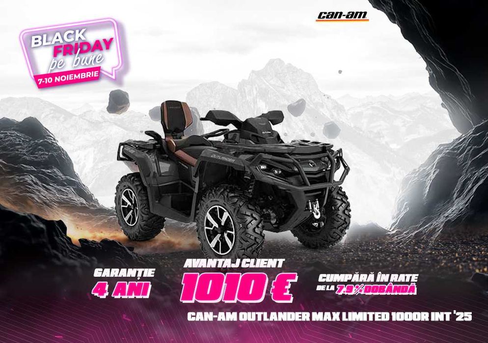 Can-Am Outlander MAX LIMITED 1000R INT '25