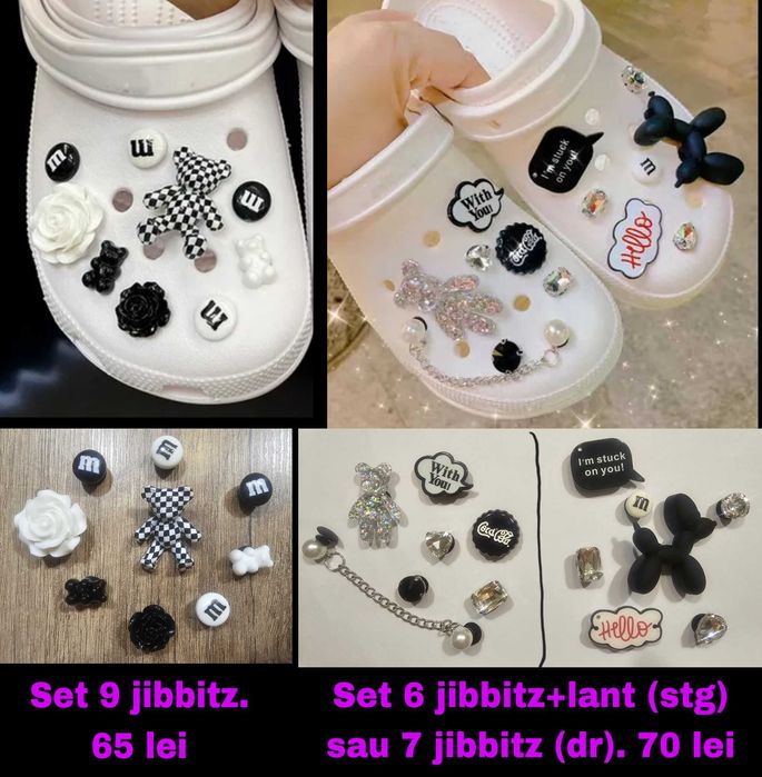 Set Jibbitz crocs