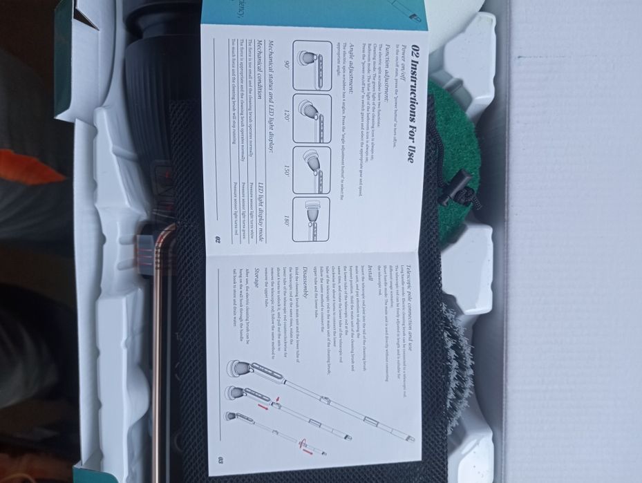 Perie Electrica Rotativa cu baterie