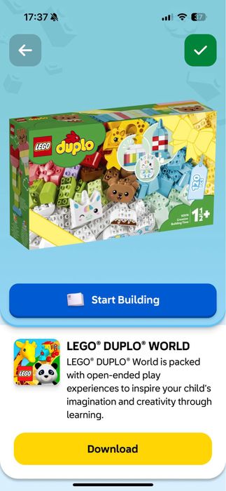 Лего Дупло сетове