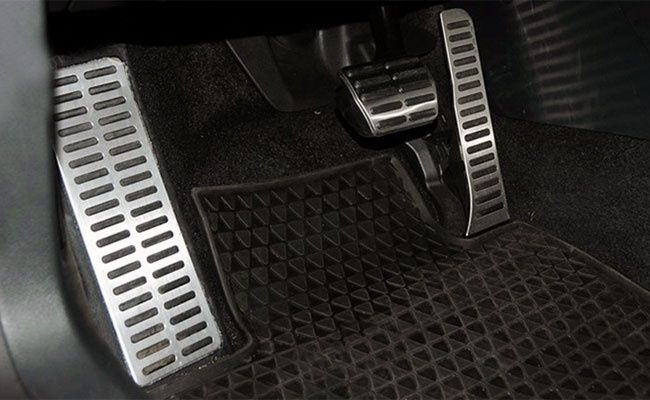 Ornamente INOX pedale si footrest - VW Passat B6 B7 CC, Skoda Superb