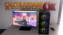 PC Gaming Nou RGB cu garantie 12 luni , 16Gb RAM,4G Video Nvidia GT480
