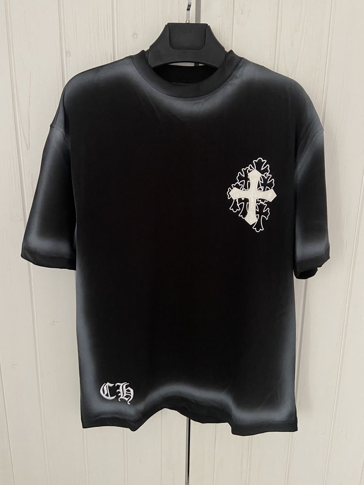 Oversize Тениски Chrome Hearts / 44 Label Group / Black Island