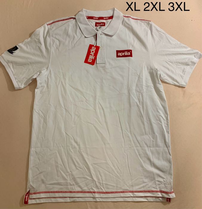 Tricouri polo Aprilia Racing bumbac.
