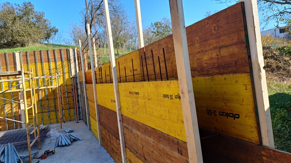 Decor cofrag popi montanti distantieri mai placa vibrator