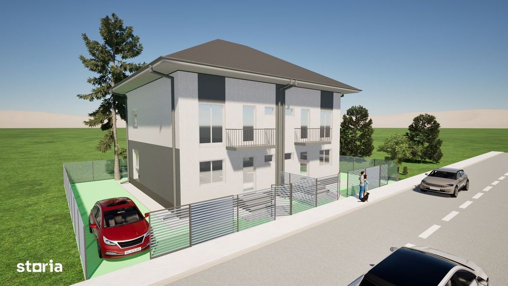Casa tip Duplex premium – Izvor, Tărlungeni, Brașov