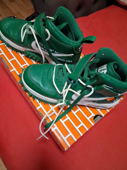 Nike Air force 1 mod x Off-white Pine Green white DR0500-300