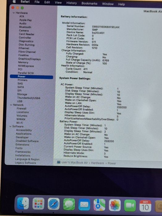 vand laptop Apple MacBook Air 13 2015..i5..Ssd 256 Gb.