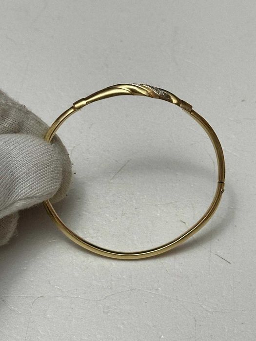 BRATARA AUR 14K - Model Bangle - Grecia - 8.6g. - 375lei/gr. !