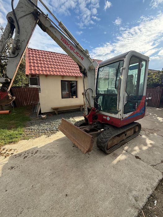 Vamd miniexcavator takeuchi sau schimb cu miniincarcator