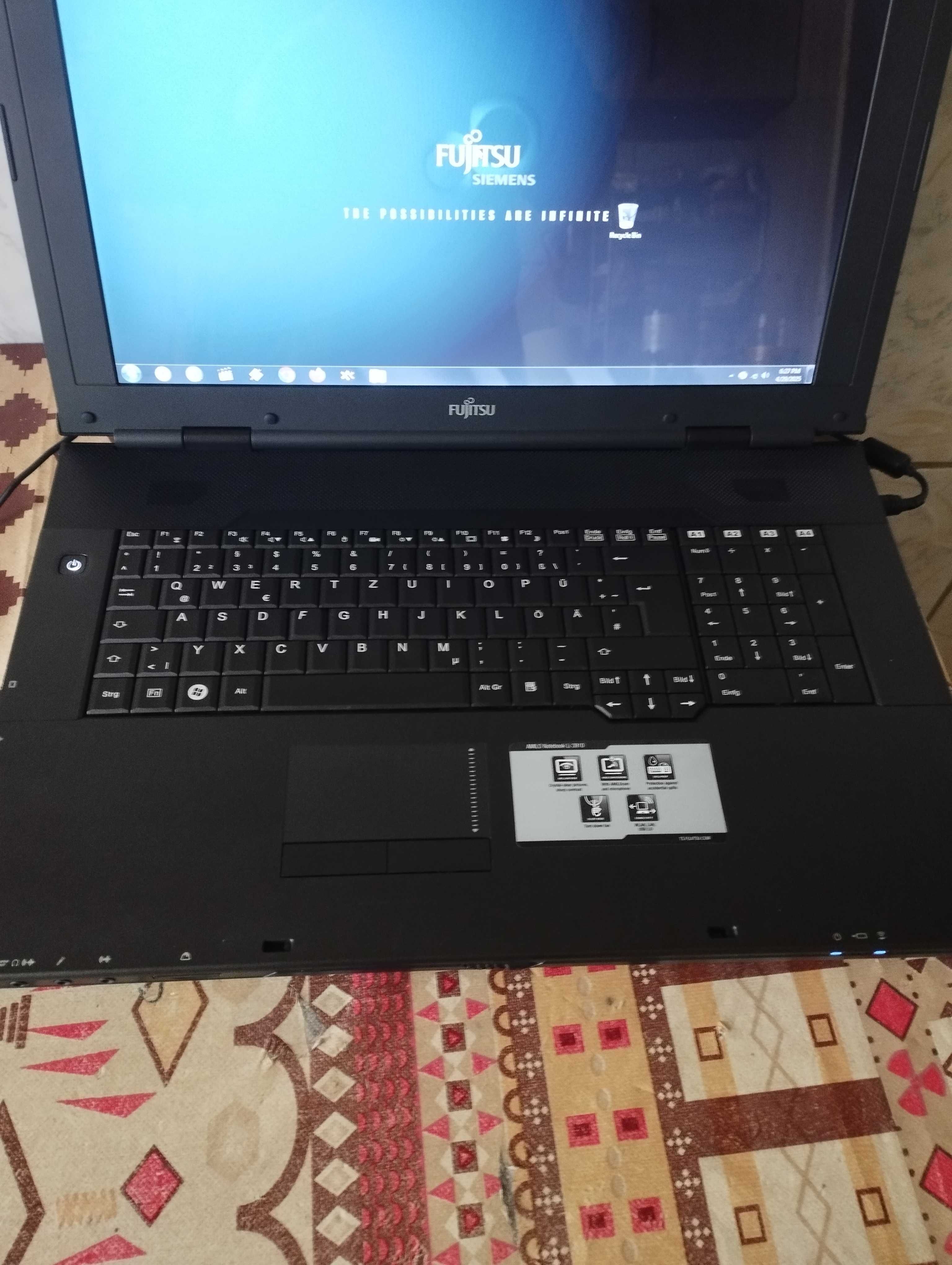 vand laptop fujitsu  amilo