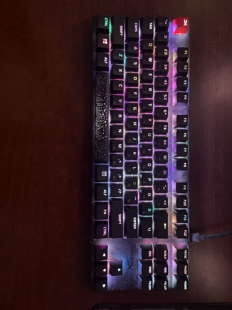 Продам клавиатуру HyperX Alloy Origins Core PBT HX Aqua TKL