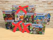 Lego Minecraft 8 комплекта 21185,21178,21179,21180,21189,21184,21177..
