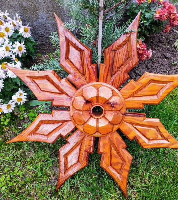 Орнамент дърворезба за абажур