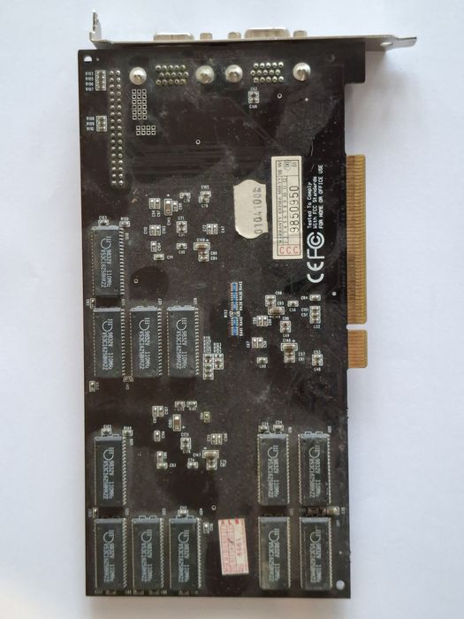 Placa video 3dfx Voodoo2 12MB PCI, functionala, retro gaming/colectie