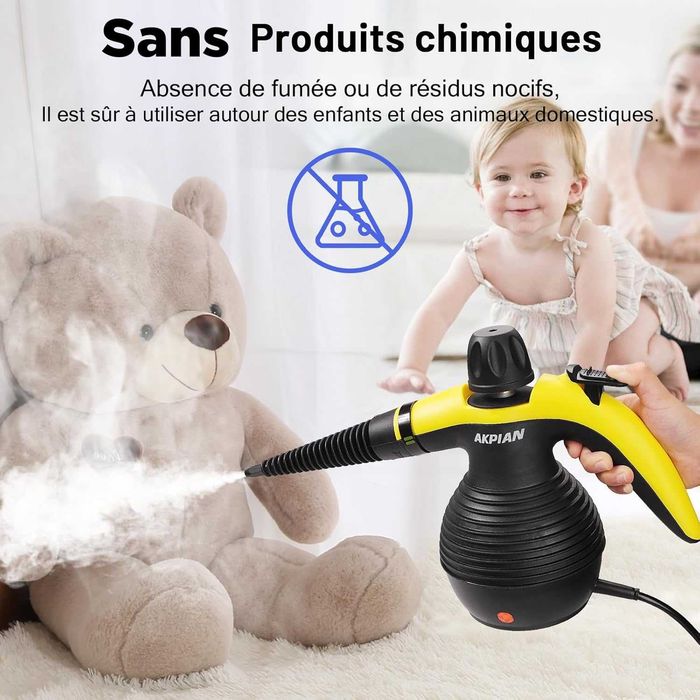 Парочистачка AKPIAN Handheld Steam Cleaner,Гаранция