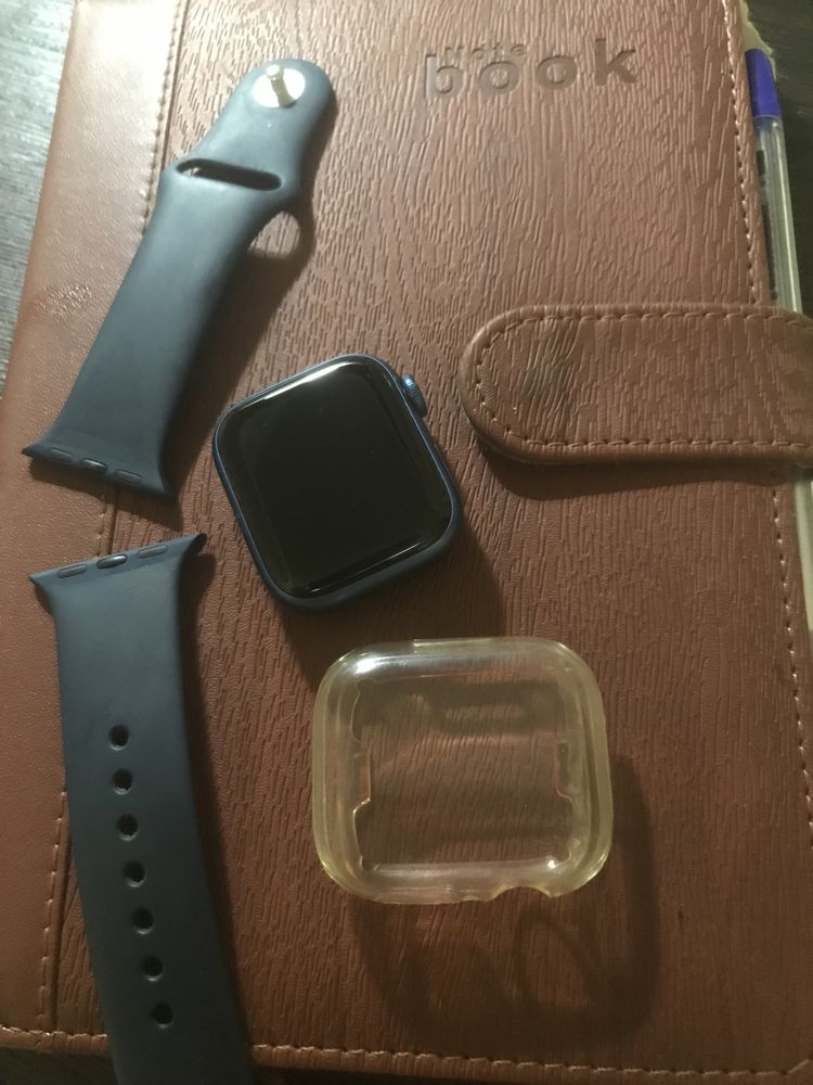 Продам или обмен на ps4  apple watch 7 41mm blue