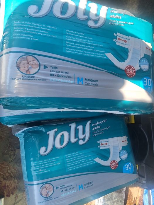 Продам памперс джоли  М  ка  размер