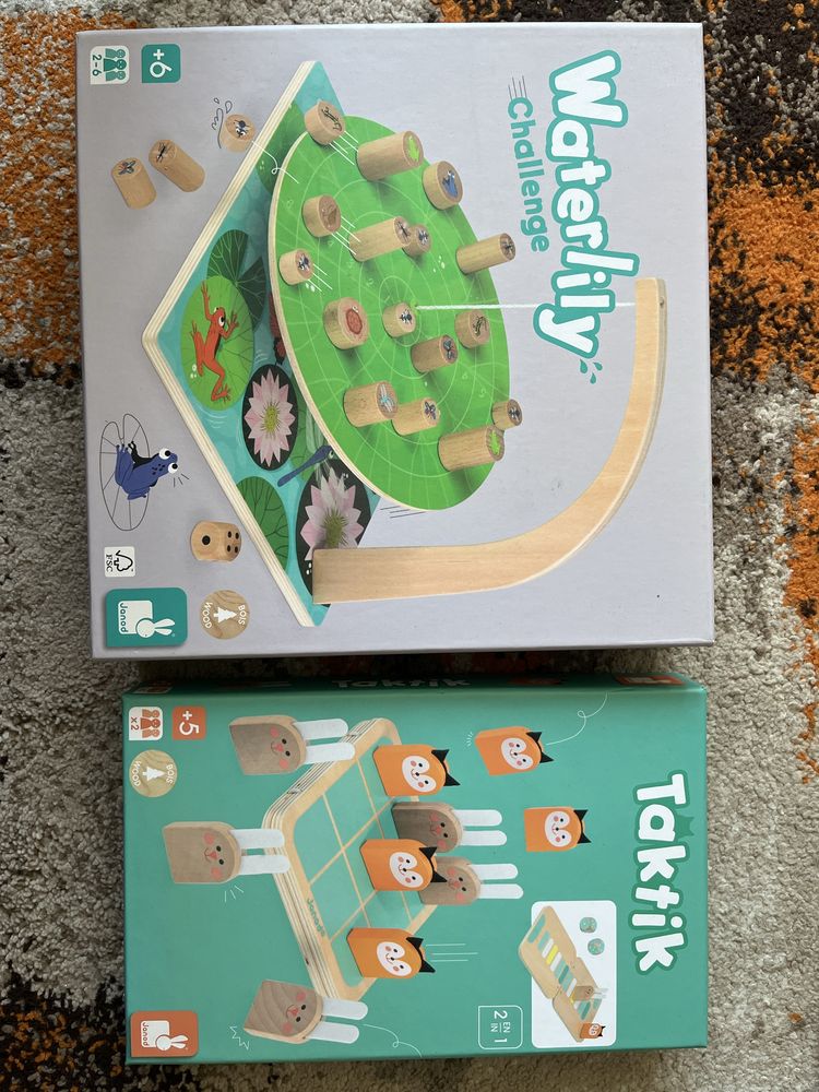 Продавам две детски игри на Janod
